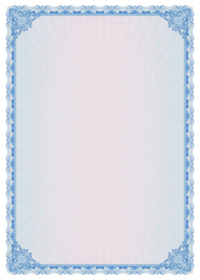 Рамка для сертификата