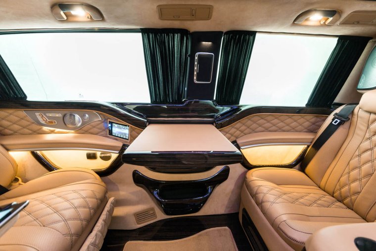 Mercedes v-class w447 салон