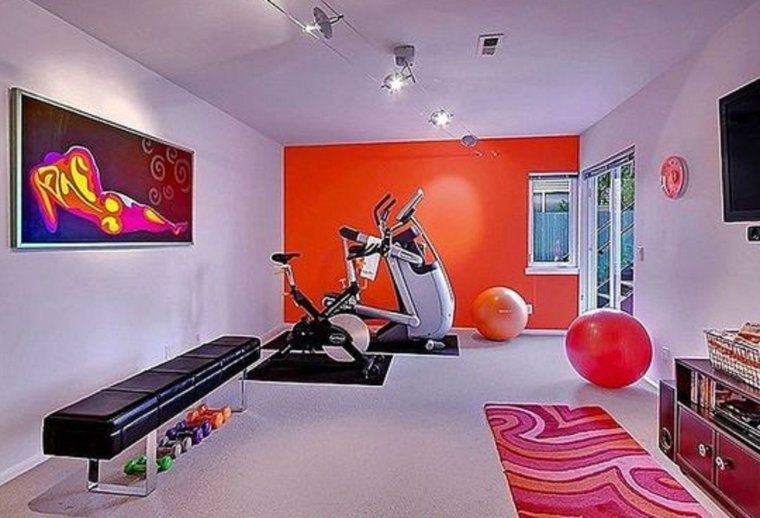 Декор спортивного зала