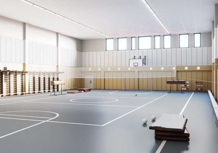 Золитуде гимназия спортзал