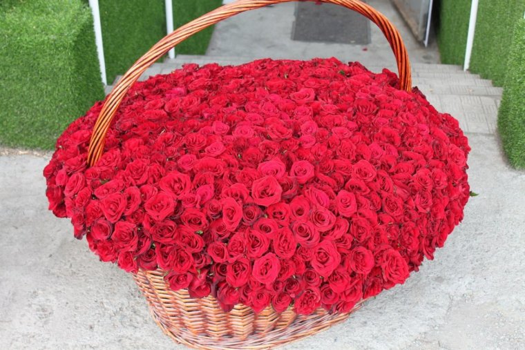 Самый большой букет