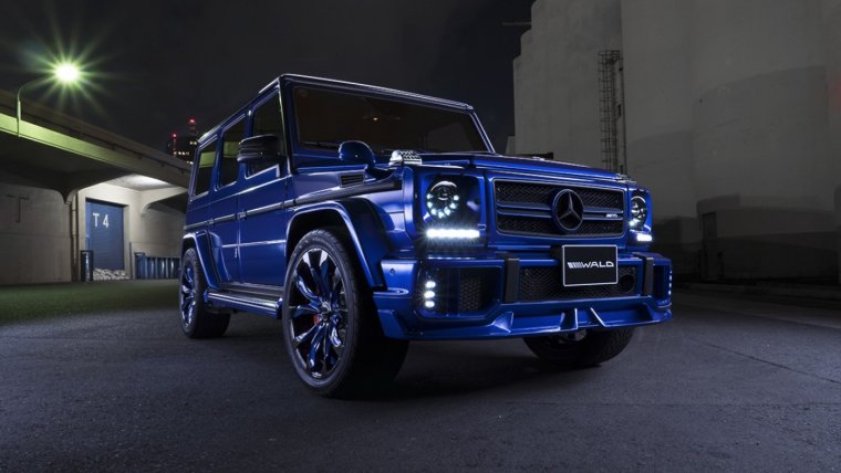Тюнингованный Гелендваген АМГ 63