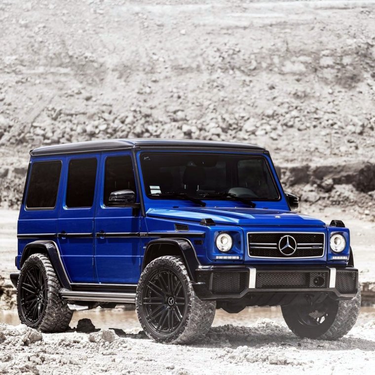 Мерседес Гелик голубой 2021