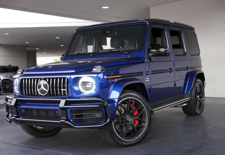 Mercedes Benz g63 AMG Blue