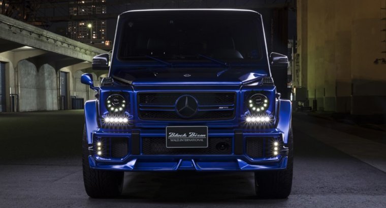 Mercedes g63 Black Bison