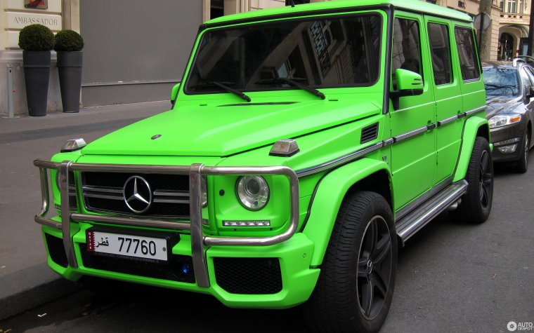 Гелик Брабус зеленый