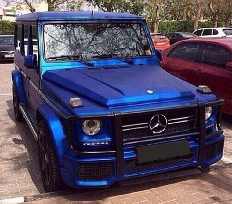 Синий Гелик Брабус