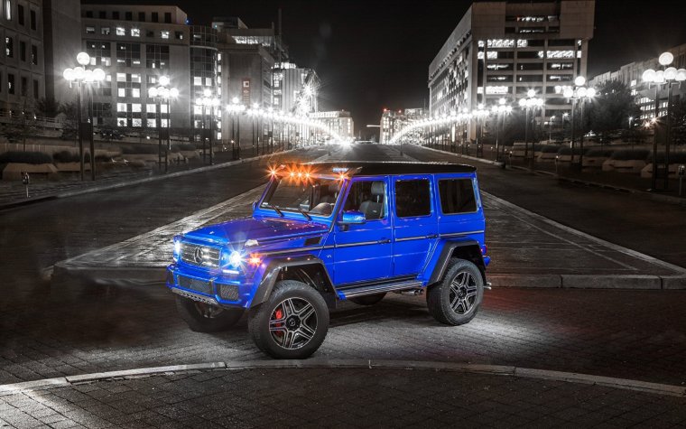 Мерседес Гелендваген фиолетовый