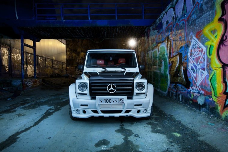 Мерседес Гелик Радуга