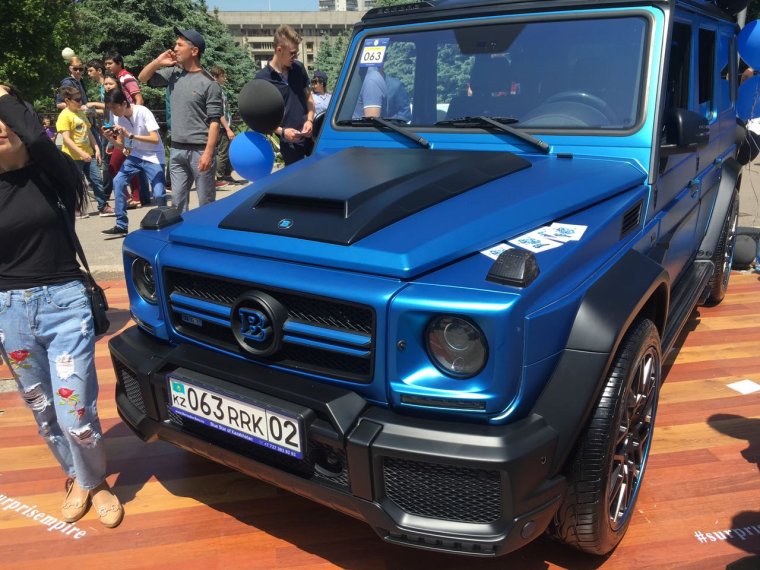 Гелик Брабус розовый