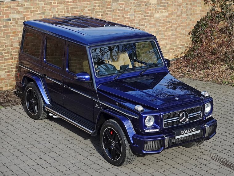 Мерседес Гелендваген синий