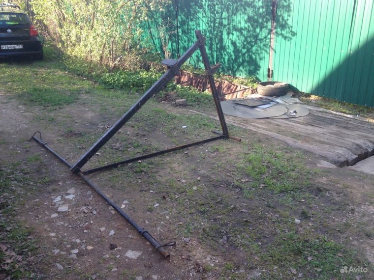 Лебедочный опрокидыватель