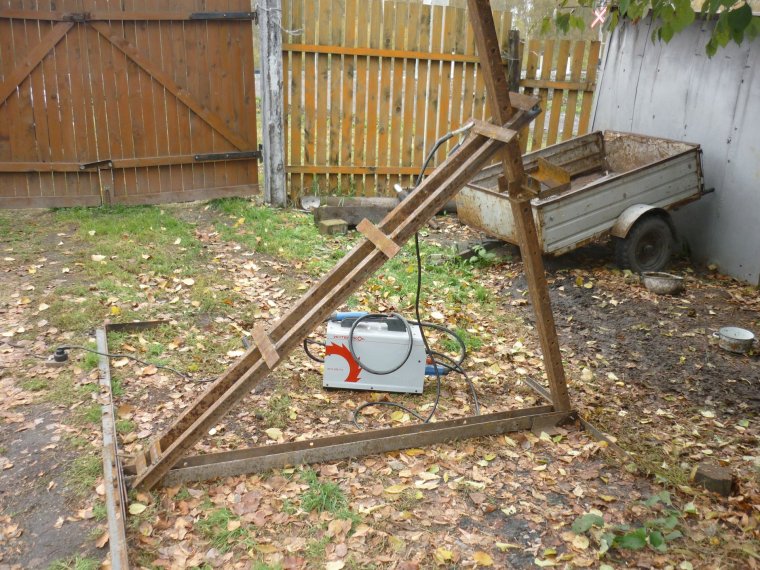 Опрокидыватель для авто своими руками