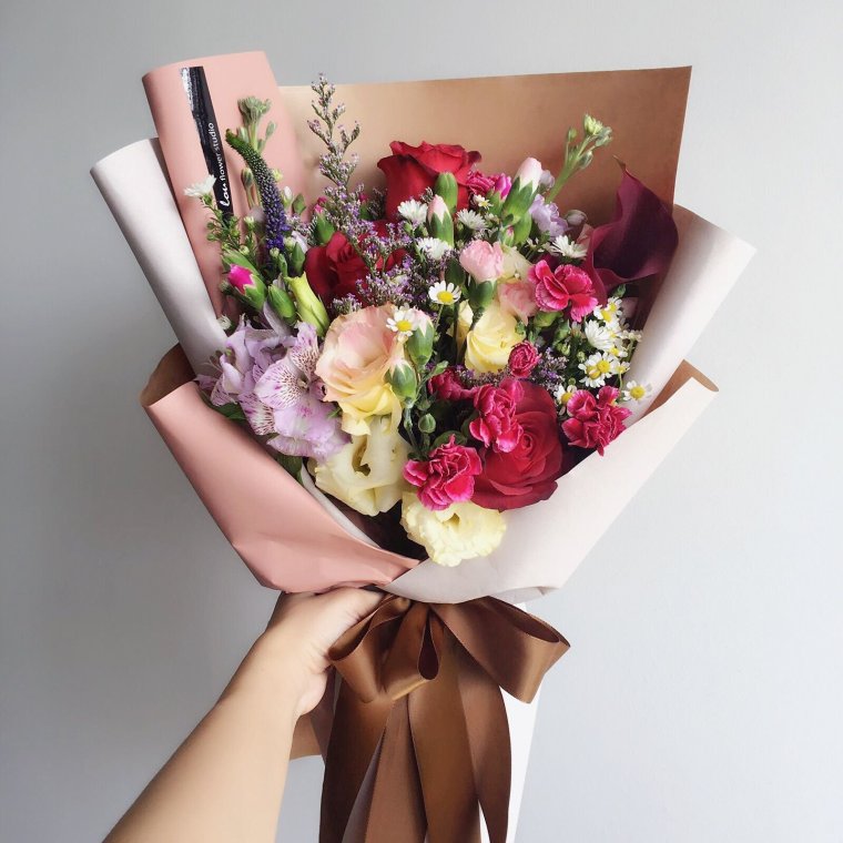 Упаковка для цветов