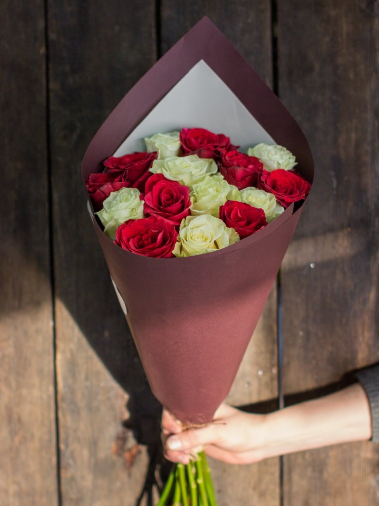 Оригинальная упаковка цветов