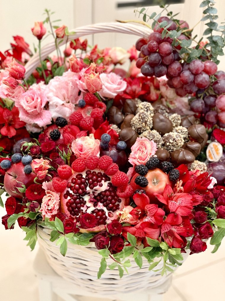 Оригинальные сладкие букеты