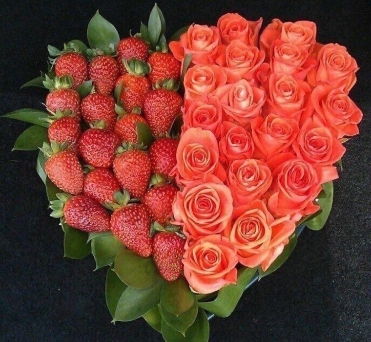 Сладкие букеты из фруктов