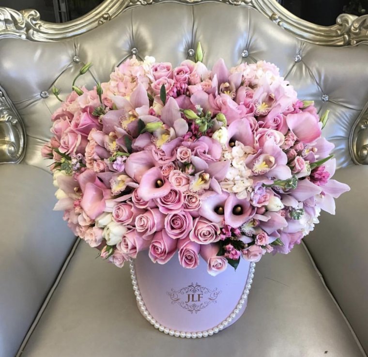 Креативные букеты для женщин