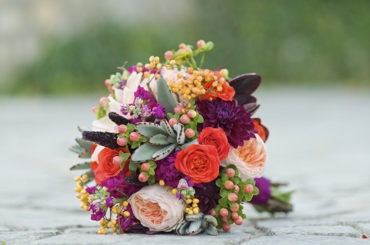 Интересные букеты