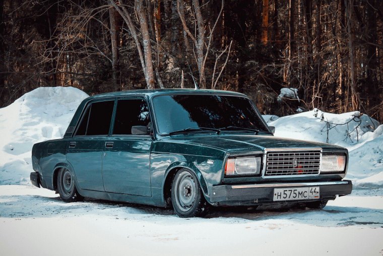 ВАЗ 2107 зеленая БПАН