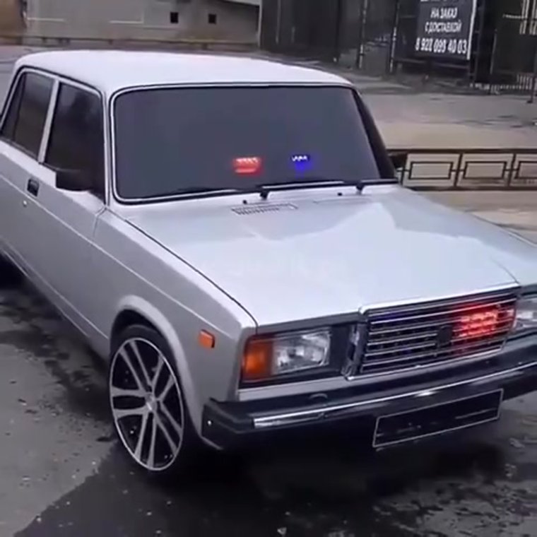 Рельсы r17 на ВАЗ 2107