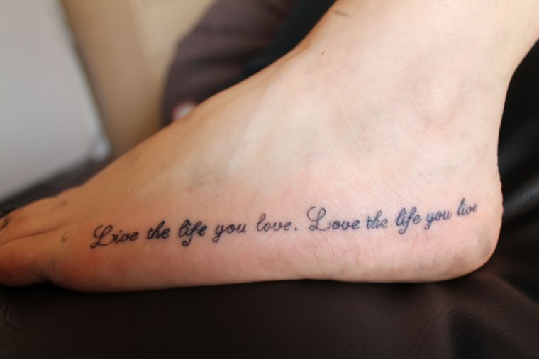 Тату надпись спасибо родителям за жизнь