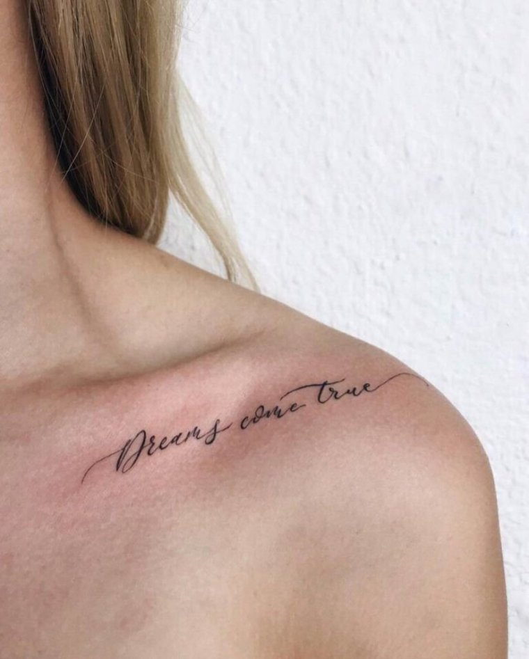 Тату надписи для девушек