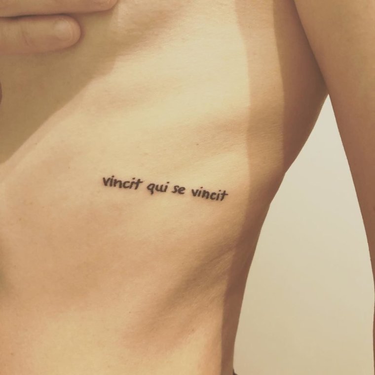 Тату из фраз
