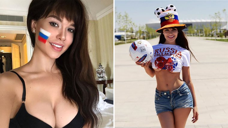 Мария Лиман болельщица