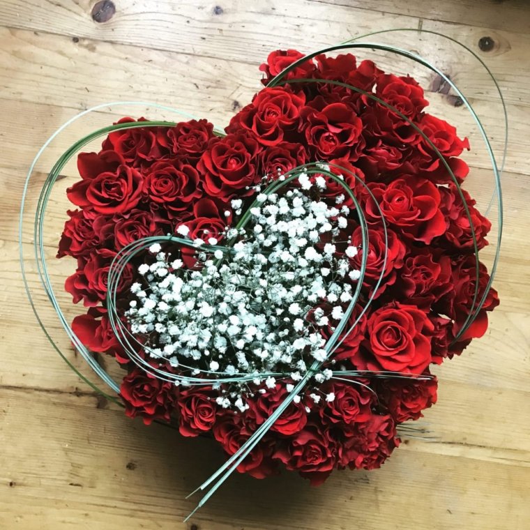 Необычные розы букет