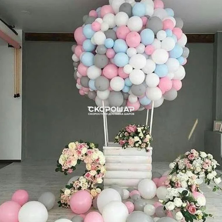 Украшение воздушными шарами