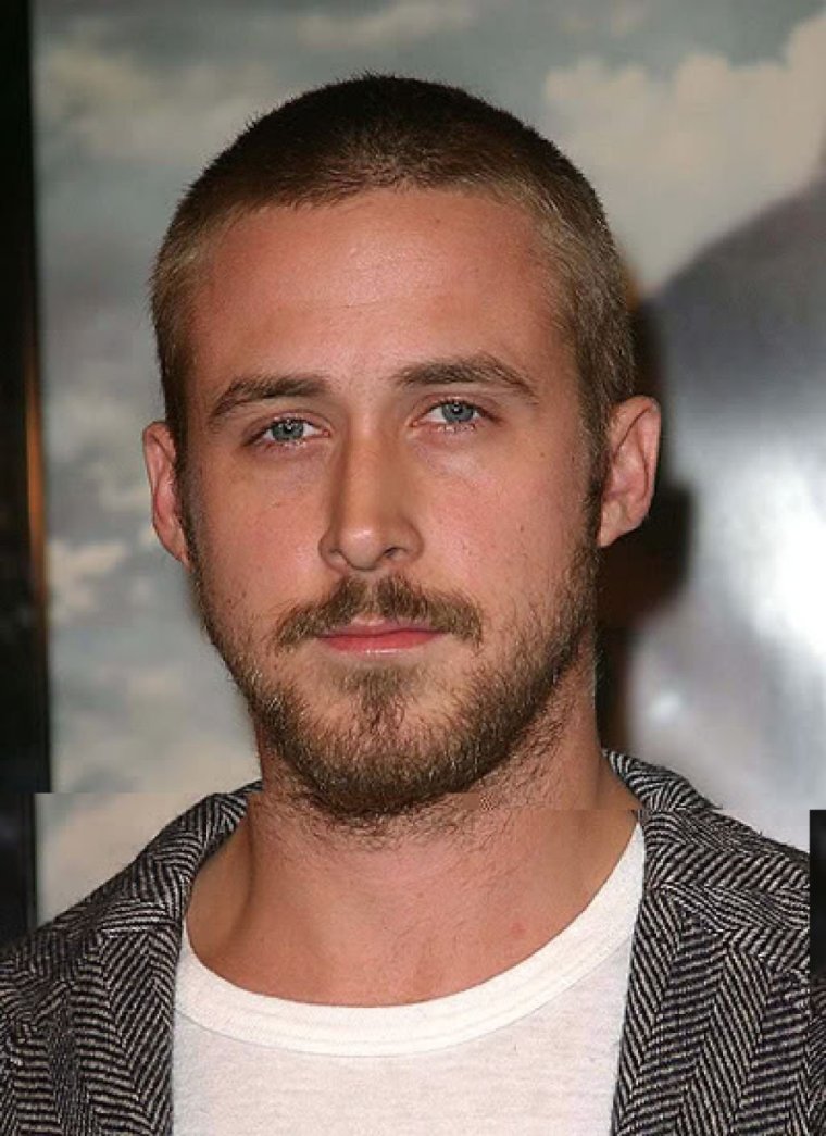 Райан Гослинг лысый