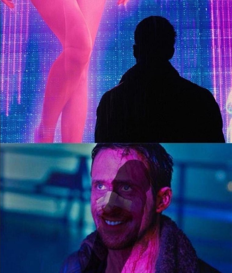 Ryan Gosling Бегущий по лезвию