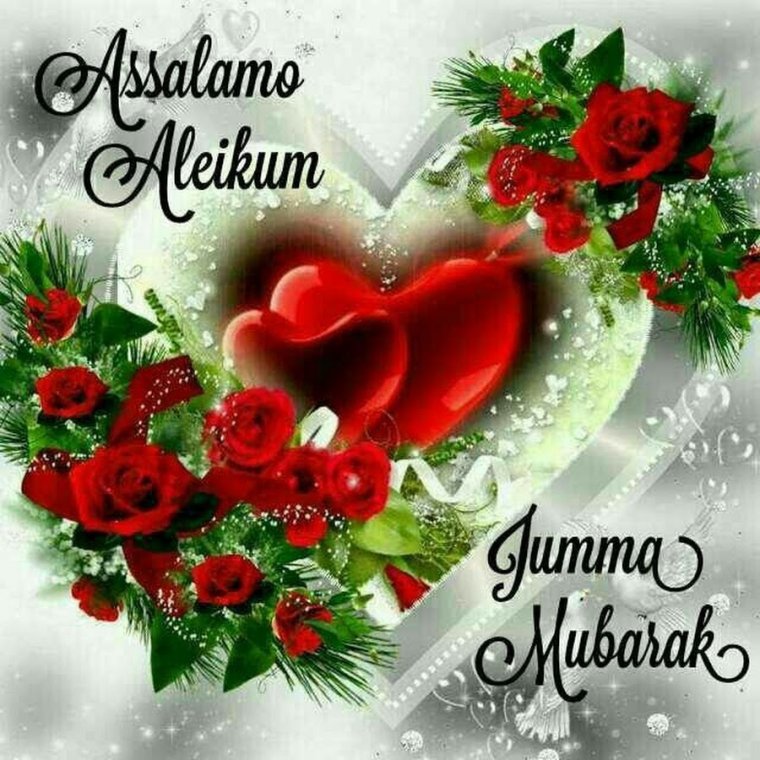Джума мубарак розы