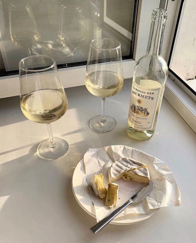 Белое вино Эстетика