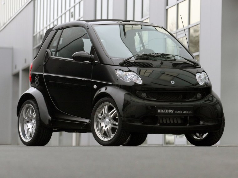 Smart Fortwo черный