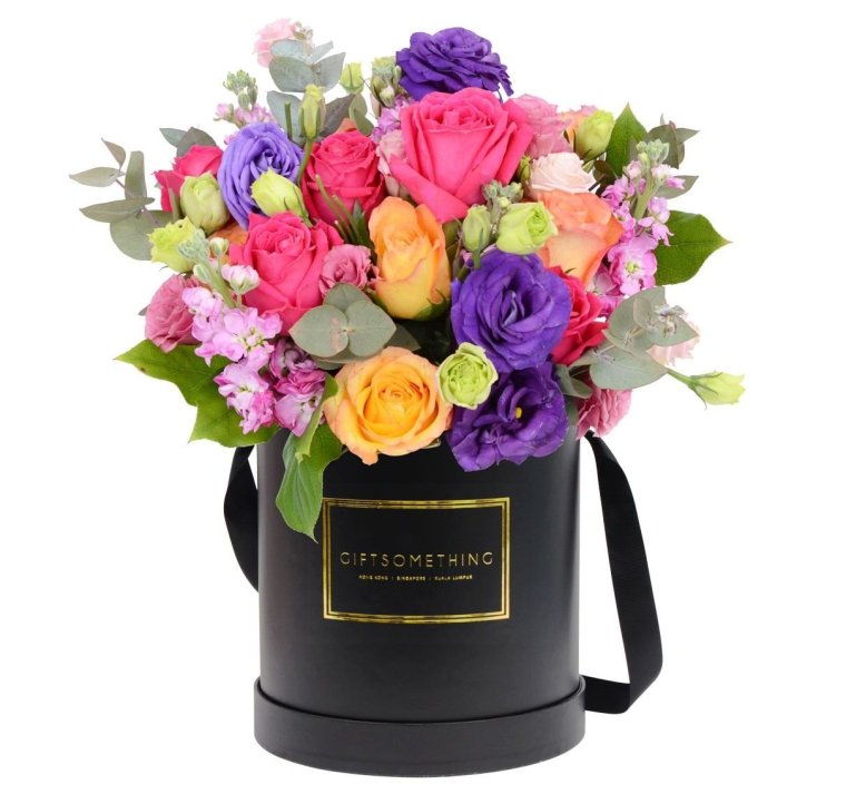 Букет в коробочке