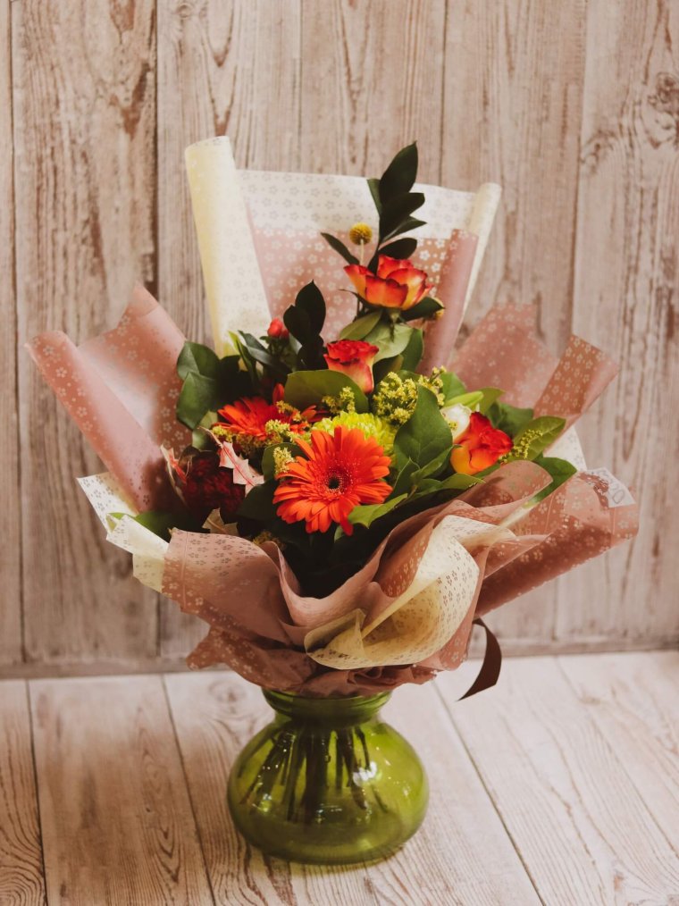 Букеты в корейском стиле