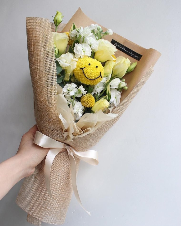 Упаковка букета