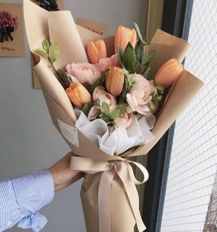 Упаковка для цветов