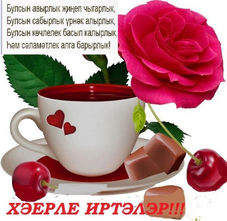 Желаю здоровья на татарском языке