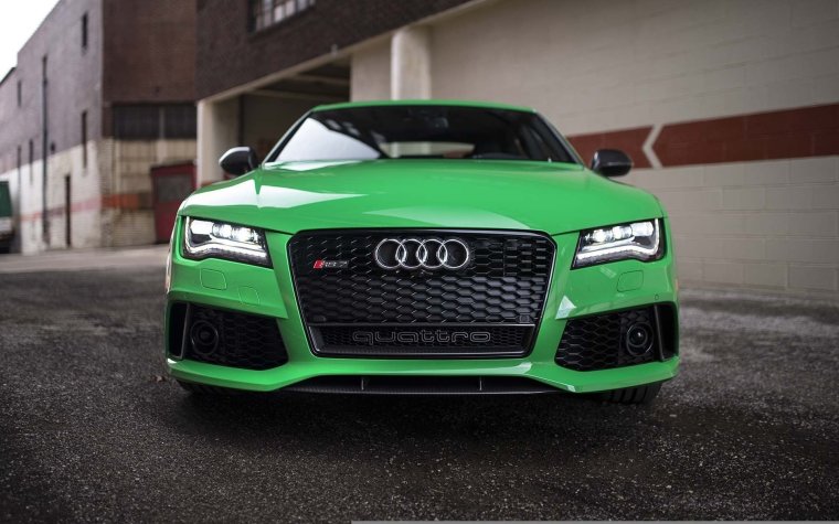 Audi rs7 Green