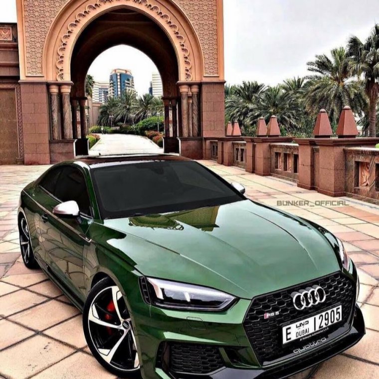 Audi TT RS Green
