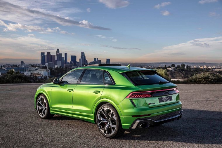 Audi rs6 зеленая