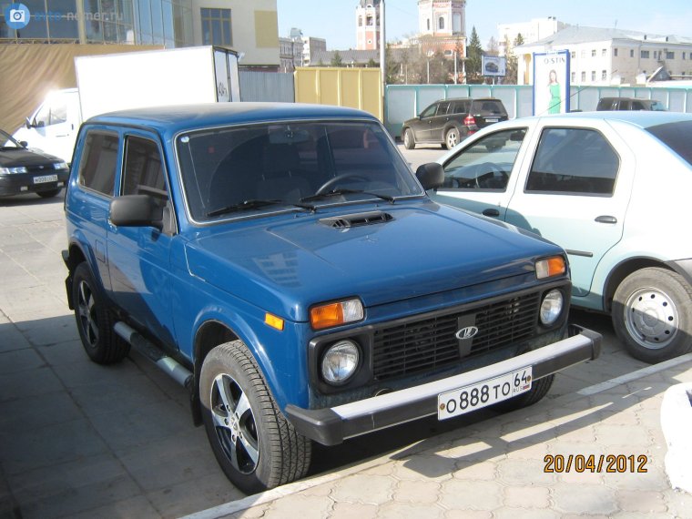 Нива ВАЗ 21214 цвет мурена