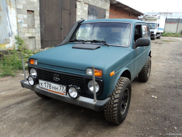 Покраска Нива 21213