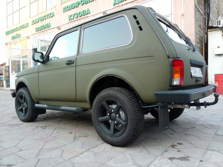 Нива 4х4 голубая