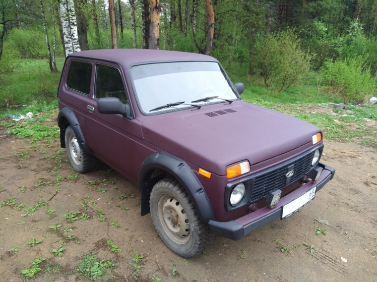 Нива 2131 Урбан в обвесе