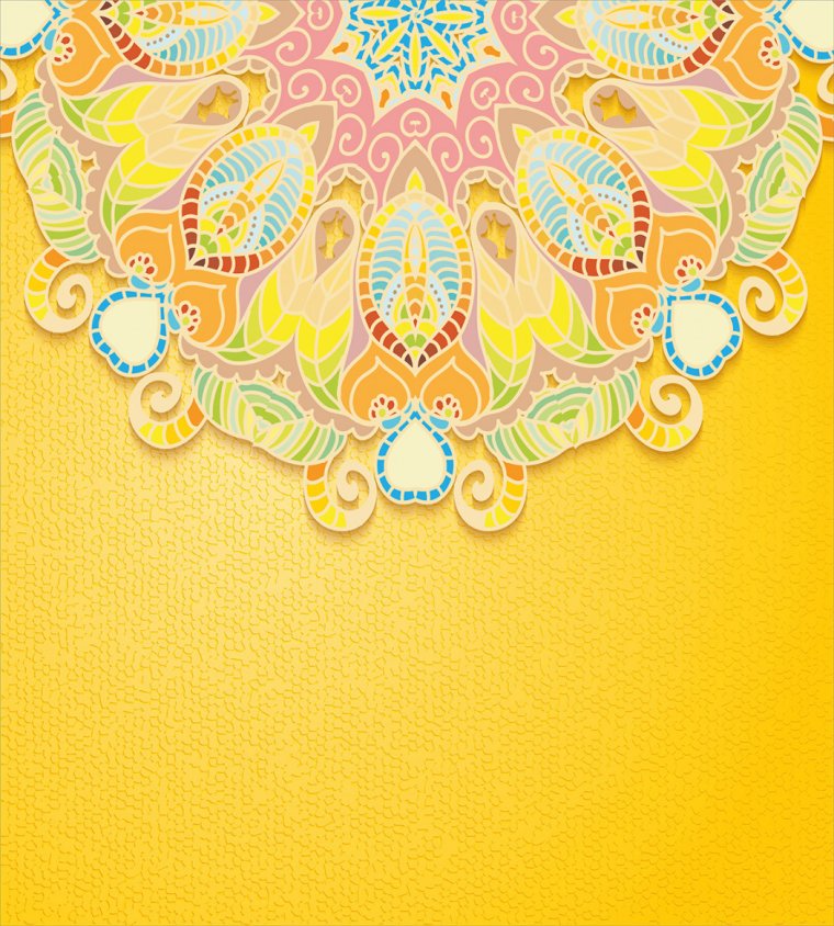 Фон с якутским орнаментом