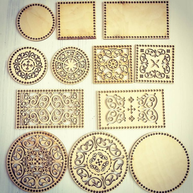 Якутский узор орнамент из фанеры